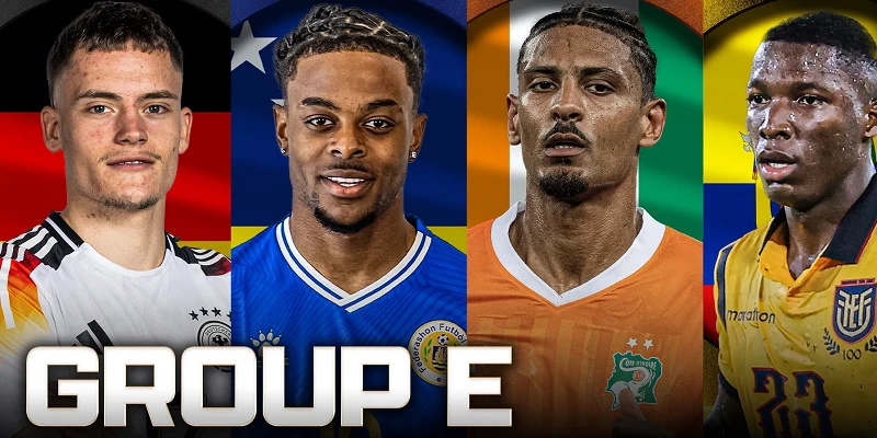 Dự đoán bảng E World Cup